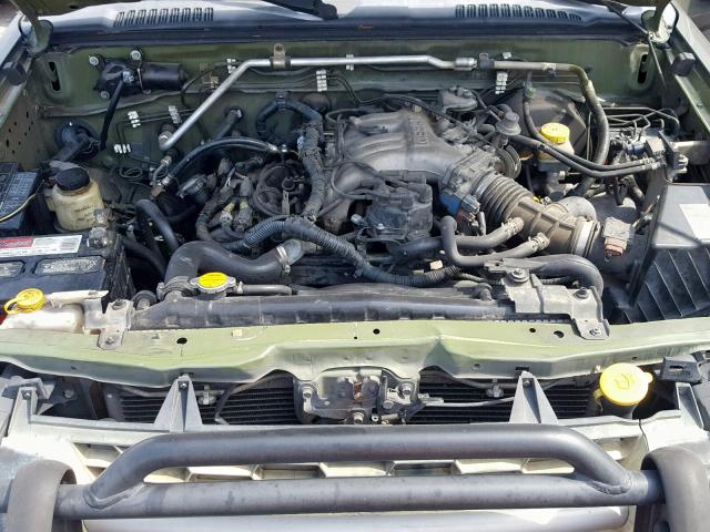 5N1ED28T53C646864 - 2003 NISSAN XTERRA XE GREEN photo 7