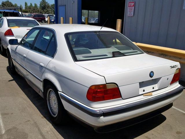 WBAGF6328SDH05430 - 1995 BMW 740 I AUTO WHITE photo 3