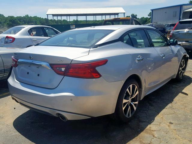 1N4AA6AP6HC379876 - 2017 NISSAN MAXIMA 3.5 SILVER photo 4