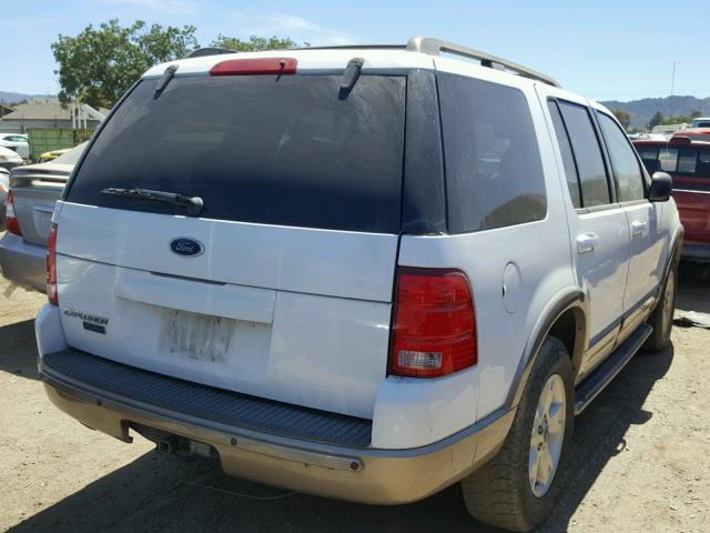 1FMDU64K94UB33564 - 2004 FORD EXPLORER E WHITE photo 4