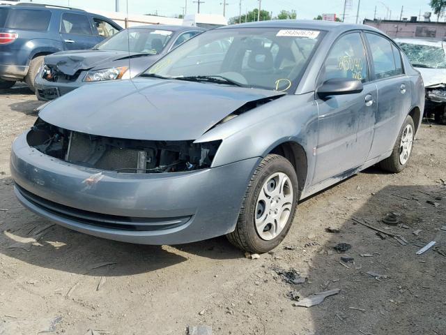 1G8AJ52F84Z141264 - 2004 SATURN ION LEVEL GRAY photo 2