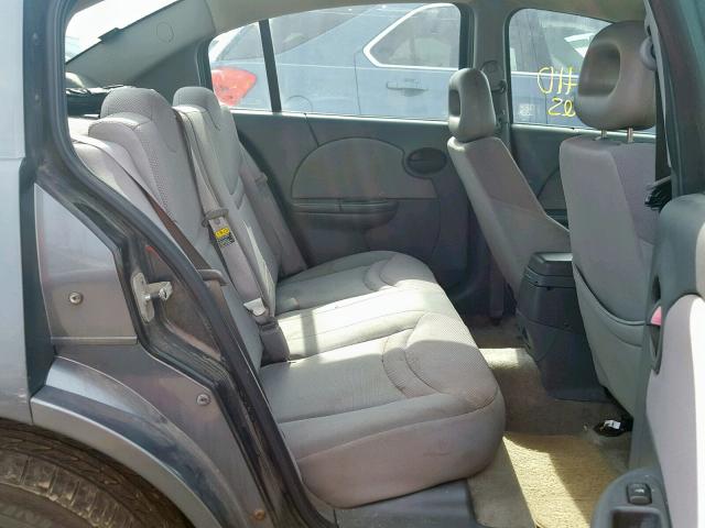 1G8AJ52F84Z141264 - 2004 SATURN ION LEVEL GRAY photo 6