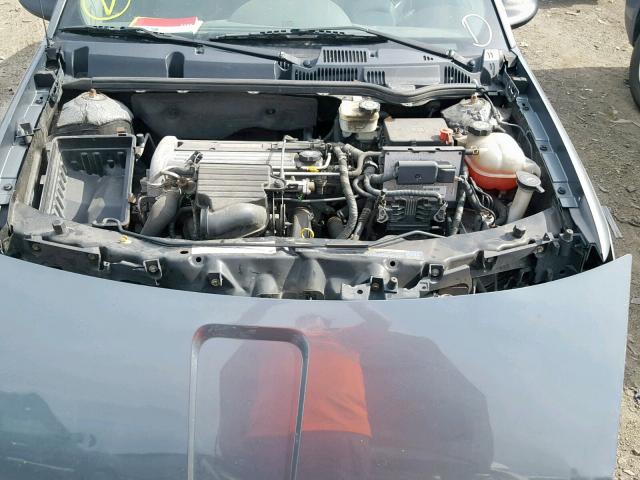 1G8AJ52F84Z141264 - 2004 SATURN ION LEVEL GRAY photo 7