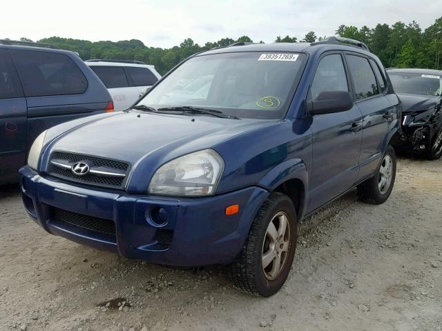 KM8JM12BX5U117979 - 2005 HYUNDAI TUCSON GL BLUE photo 2