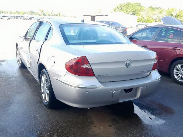 2G4WE587961118499 - 2006 BUICK LACROSSE C SILVER photo 3