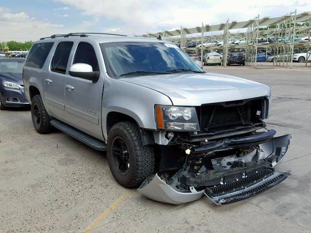 1GNSKJE76ER110933 - 2014 CHEVROLET SUBURBAN K SILVER photo 1