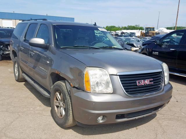 1GKFK16337J186119 - 2007 GMC YUKON XL K GRAY photo 1