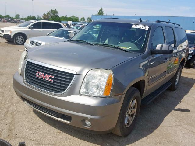 1GKFK16337J186119 - 2007 GMC YUKON XL K GRAY photo 2