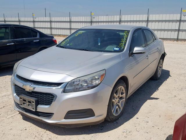 1G11C5SLXEF240489 - 2014 CHEVROLET MALIBU 1LT 银色 照片 2