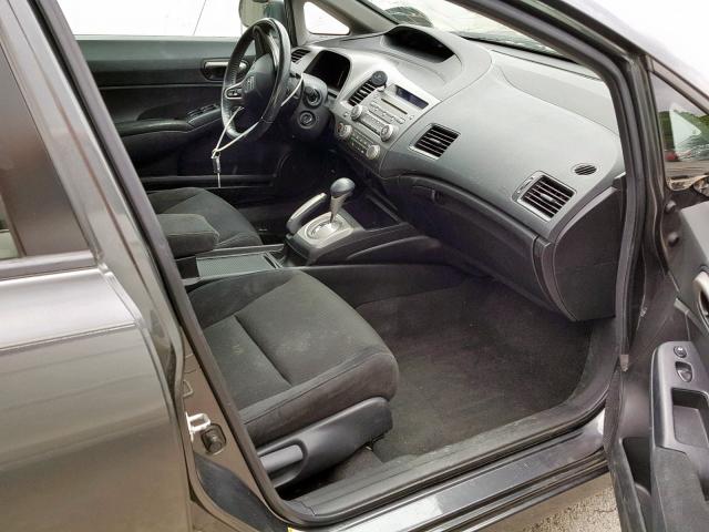 2HGFA1F6XAH509312 - 2010 HONDA CIVIC LX-S Մոխրագույն լուսանկար 5