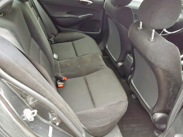 2HGFA1F6XAH509312 - 2010 HONDA CIVIC LX-S Մոխրագույն լուսանկար 6