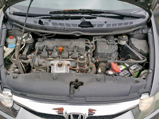 2HGFA1F6XAH509312 - 2010 HONDA CIVIC LX-S Մոխրագույն լուսանկար 7