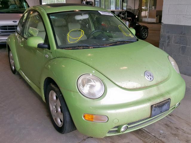3VWCK21C83M402908 - 2003 VOLKSWAGEN NEW BEETLE Yaşıl foto 1