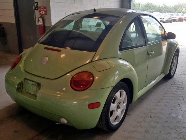 3VWCK21C83M402908 - 2003 VOLKSWAGEN NEW BEETLE Yaşıl foto 4