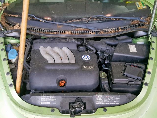 3VWCK21C83M402908 - 2003 VOLKSWAGEN NEW BEETLE Yaşıl foto 7