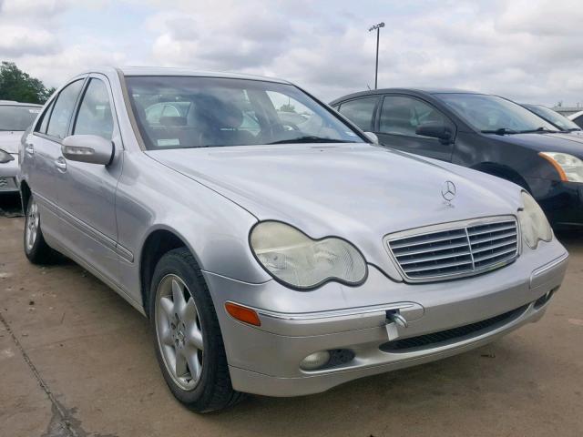 WDBRF61J92F161719 - 2002 MERCEDES-BENZ C 240 SILVER photo 1