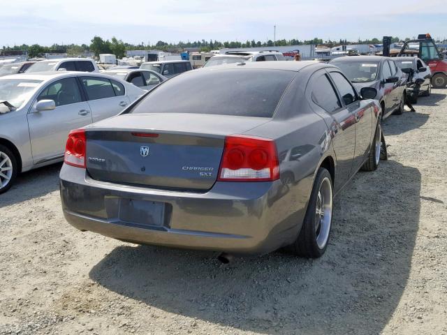 2B3KA33VX9H585534 - 2009 DODGE CHARGER SX GRAY photo 4