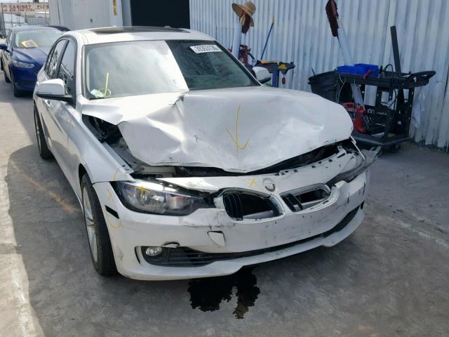 WBA3D3C50EK156509 - 2014 BMW 328 D WHITE photo 1