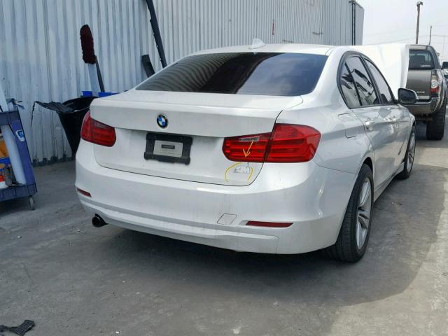 WBA3D3C50EK156509 - 2014 BMW 328 D WHITE photo 4