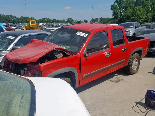 1GCDT33E288190897 - 2008 CHEVROLET COLORADO L RED photo 2