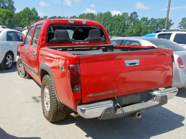 1GCDT33E288190897 - 2008 CHEVROLET COLORADO L RED photo 3