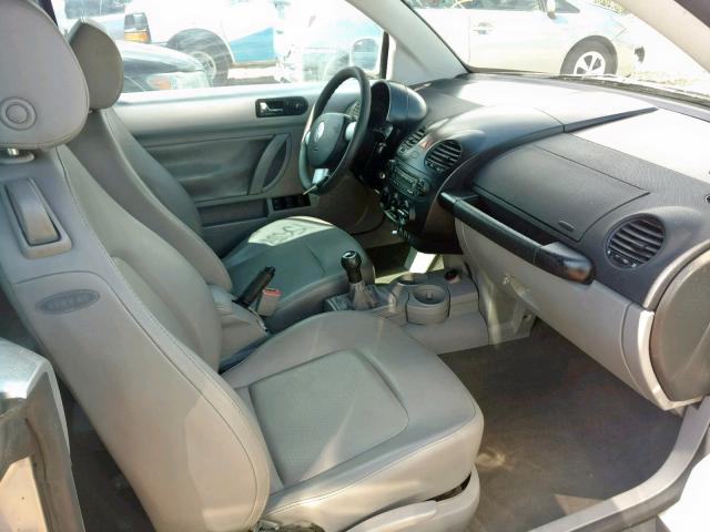 3VWBM31Y05M365458 - 2005 VOLKSWAGEN NEW BEETLE 银色 照片 5