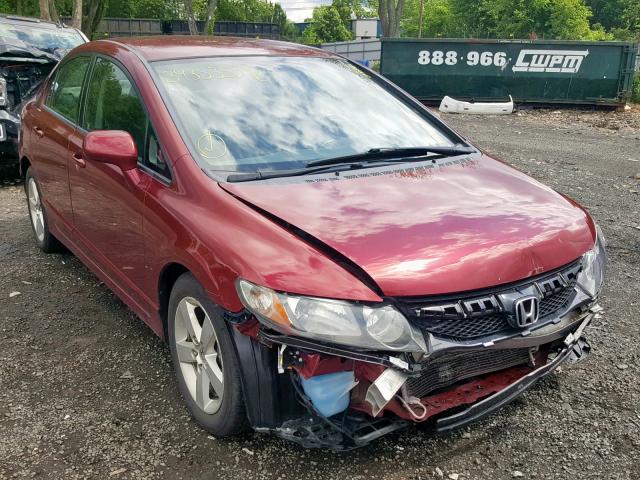 2HGFA166X9H355325 - 2009 HONDA CIVIC LX-S Qırmızı foto 1