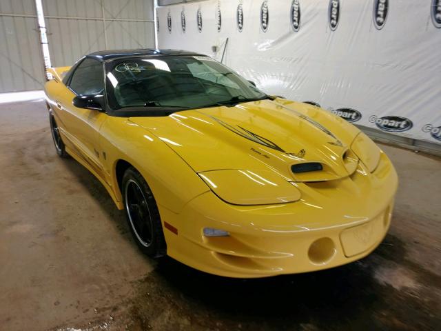 2G2FV22G622121526 - 2002 PONTIAC FIREBIRD F YELLOW photo 1