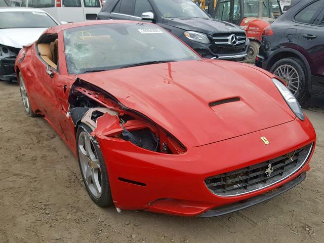 ZFF65LJA6A0175716 - 2010 FERRARI CALIFORNIA RED photo 1