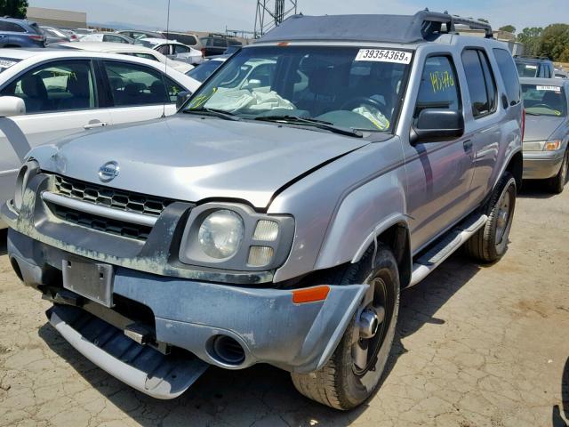 5N1ED28Y02C571145 - 2002 NISSAN XTERRA XE SILVER photo 2