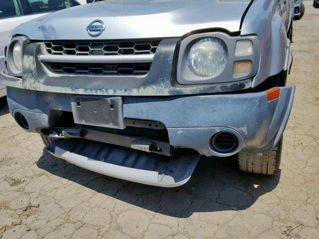 5N1ED28Y02C571145 - 2002 NISSAN XTERRA XE SILVER photo 9