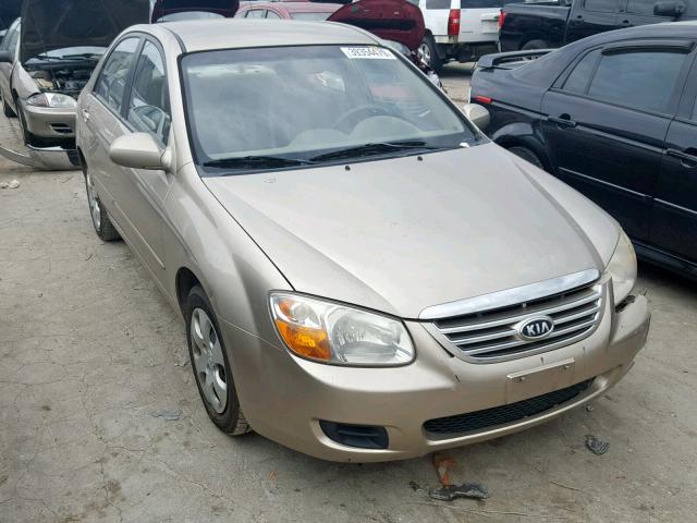 KNAFE121775470446 - 2007 KIA SPECTRA EX TAN photo 1