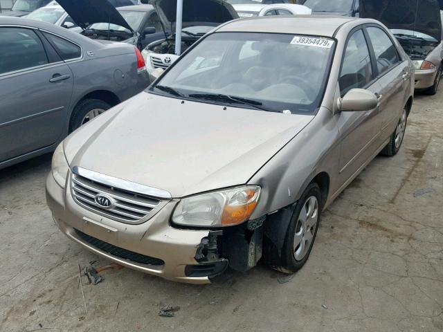 KNAFE121775470446 - 2007 KIA SPECTRA EX TAN photo 2