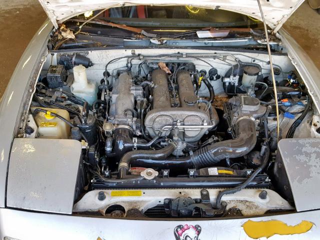 JM1NA3512L0107545 - 1990 MAZDA MX-5 MIATA SILVER photo 7