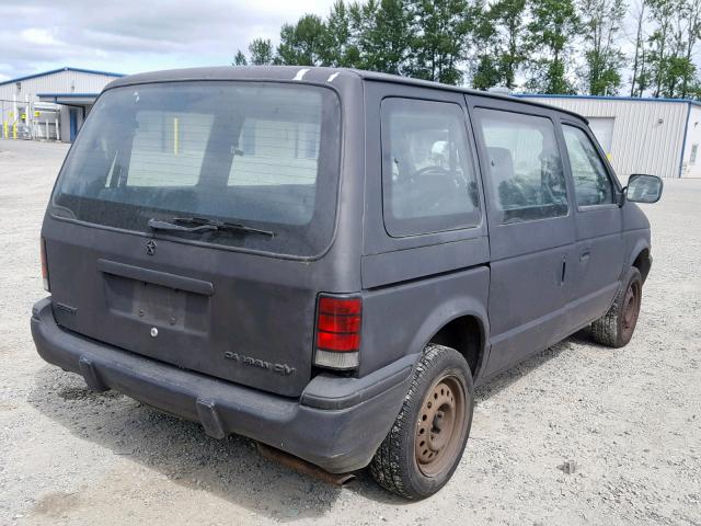 2B7FH1132NR614031 - 1992 DODGE CARAVAN C/ BLACK photo 4