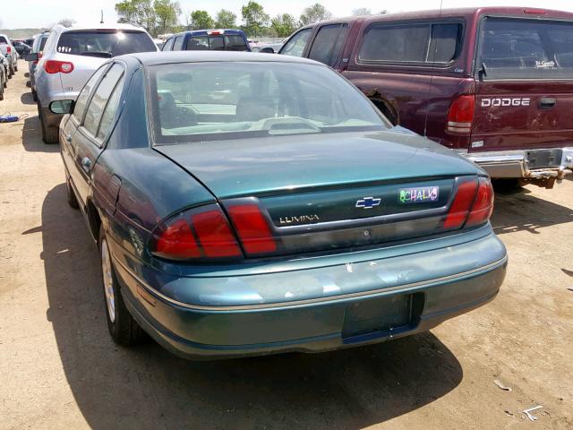 2G1WL52M0V1131710 - 1997 CHEVROLET LUMINA BAS Yaşıl foto 3