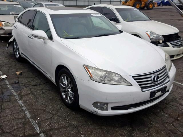 JTHBK1EG3A2385539 - 2010 LEXUS ES 350 WHITE photo 1