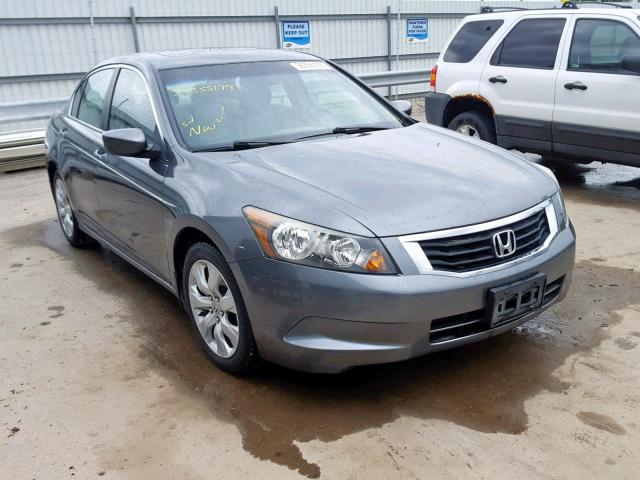 1HGCP26809A191753 - 2009 HONDA ACCORD EXL GRAY photo 1