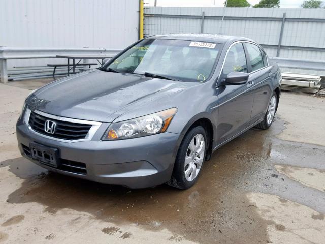 1HGCP26809A191753 - 2009 HONDA ACCORD EXL GRAY photo 2