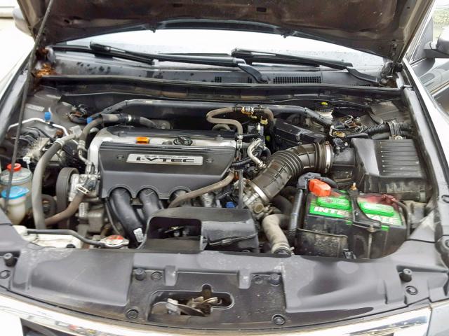 1HGCP26809A191753 - 2009 HONDA ACCORD EXL GRAY photo 7