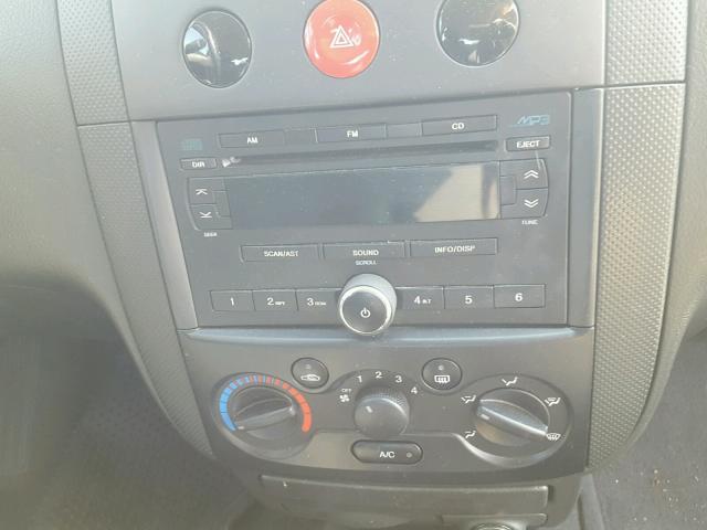 KL1TD69686B628811 - 2006 CHEVROLET AVEO BASE RED photo 9