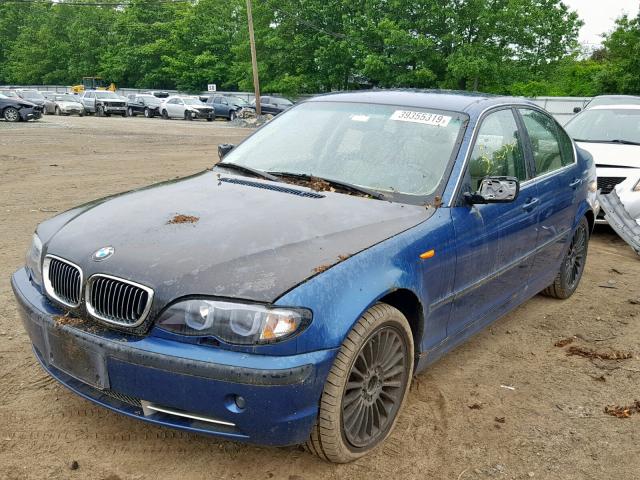 WBAEW53402PG08675 - 2002 BMW 330 XI BLUE photo 2