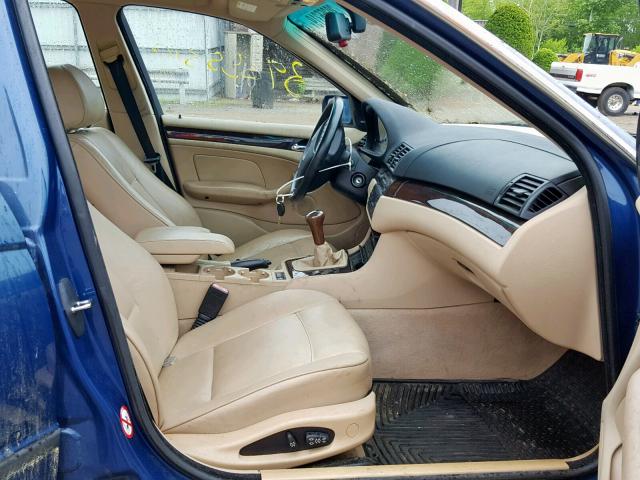 WBAEW53402PG08675 - 2002 BMW 330 XI BLUE photo 5