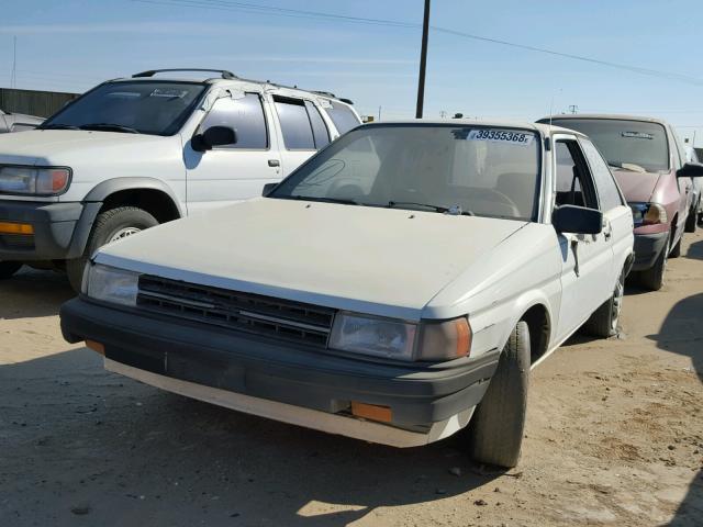 JT2EL31G5K0306102 - 1989 TOYOTA TERCEL WHITE photo 2