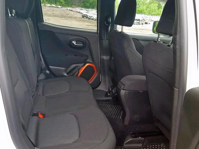 ZACCJBAB7JPH52571 - 2018 JEEP RENEGADE S თეთრი ფოტო 6