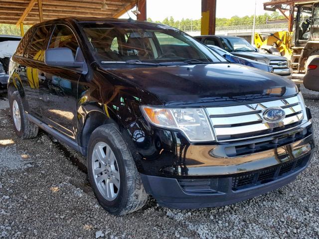 2FMDK36C98BA82251 - 2008 FORD EDGE SE BLACK photo 1