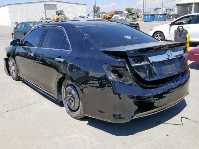 4T1BD1FK3CU042196 - 2012 TOYOTA CAMRY HYBR BLACK photo 3