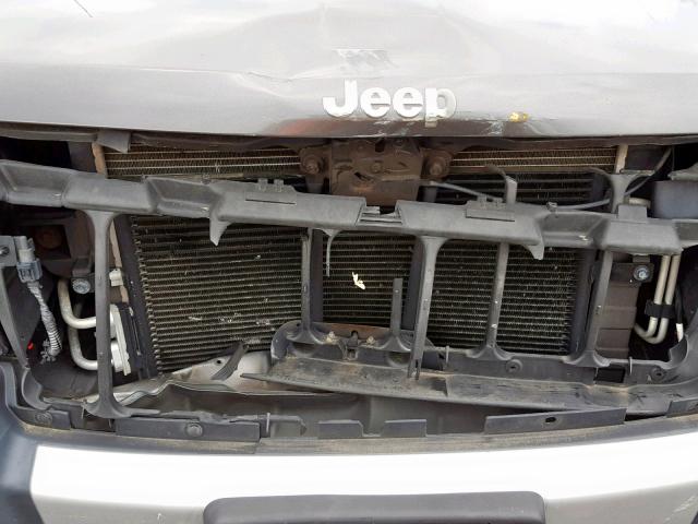 1J4GW48S14C187449 - 2004 JEEP GRAND CHER GRAY photo 9