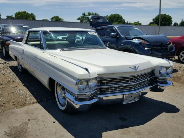 63J127560 - 1963 CADILLAC COUPE DEVI WHITE photo 1