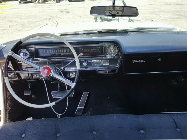 63J127560 - 1963 CADILLAC COUPE DEVI WHITE photo 10